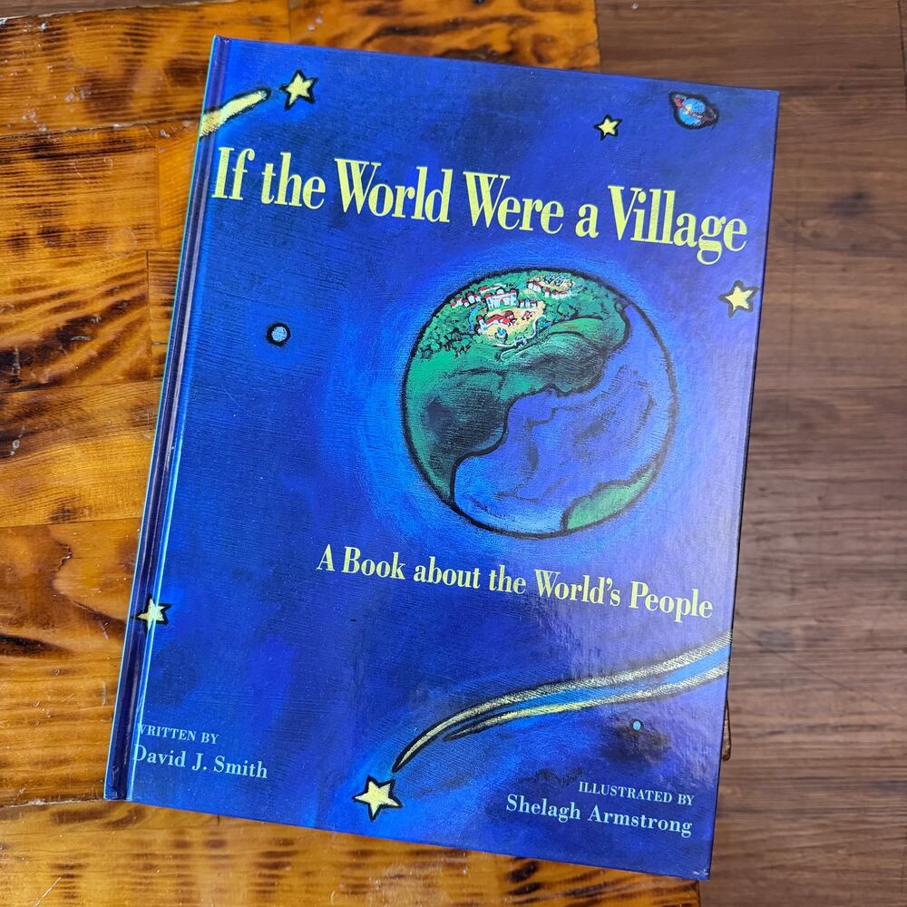 Vintage 2002 If The World Were A Village A Book About The World's People